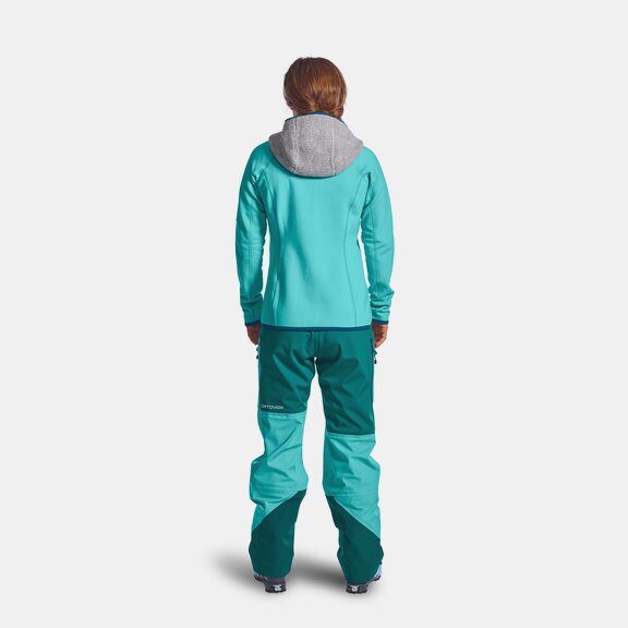 ORTOVOX FLEECE PLUS CLASSIC KNIT HOODY W Hoodies ORTOVOX